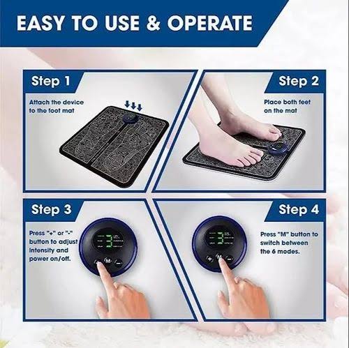 THERAFOOT HEALINGLIGHTS NEURO MASSAGER- 8 Massage modes with 19 intensity levels