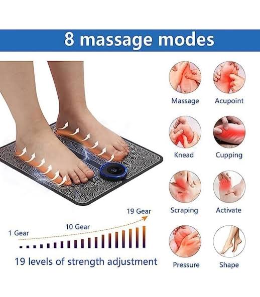 THERAFOOT HEALINGLIGHTS NEURO MASSAGER- 8 Massage modes with 19 intensity levels